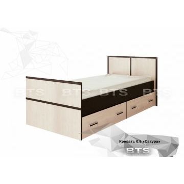 "Сакура" кровать 0,9м